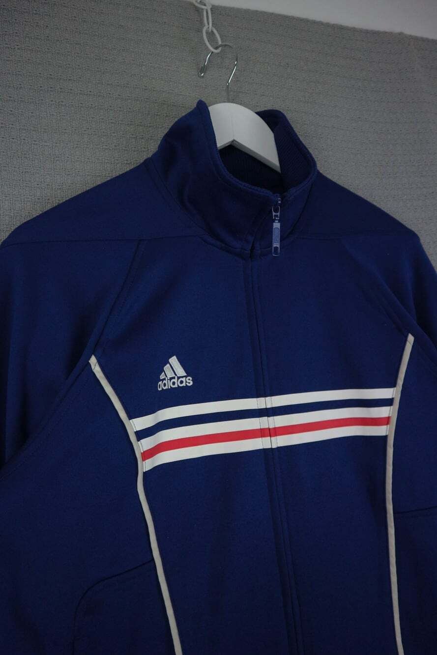 Vintage Adidas France National Team Football World Cup Track Jacket Medium Fifa - Picture 4 of 9